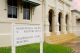 Charters Towers Courthouse showing signage