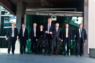 Board of Management members (from left to right): Terry Ryan, Greg Cooper, Simon Blackwood, Jennifer Lang, Phil Clarke, Anthony Moynihan, Brett Walker and Peter Cook (BOM Observer). Absent: Barry Leahy
