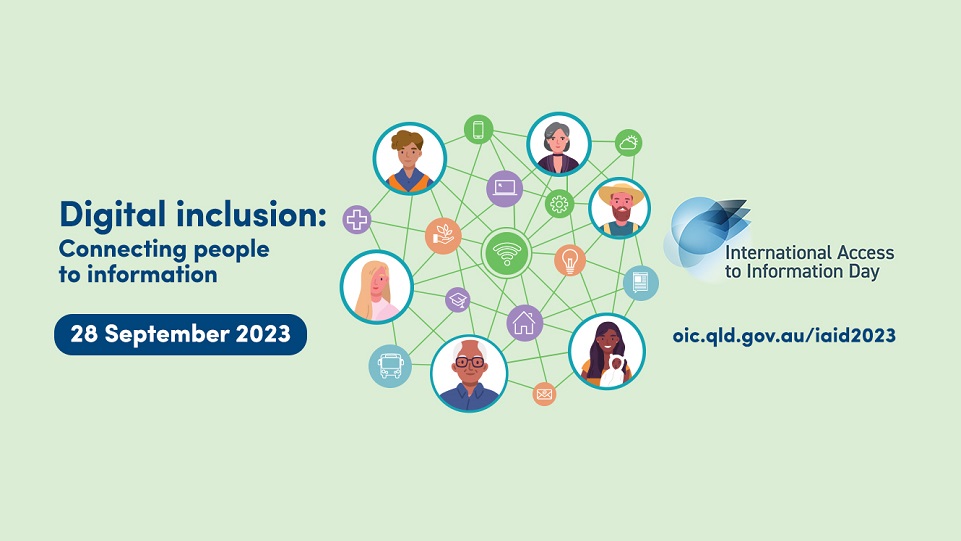 International Access to Information Day branding